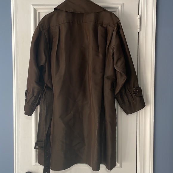 Vintage Saint Laurent Rive Gauche Silk trench coat - Picture 11 of 11
